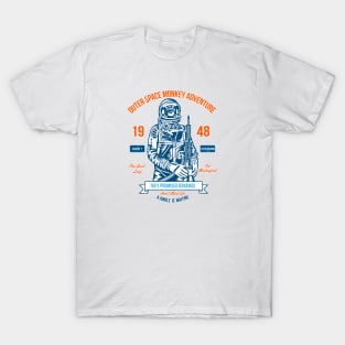 Space Monkey Astronaut T-shirt T-Shirt